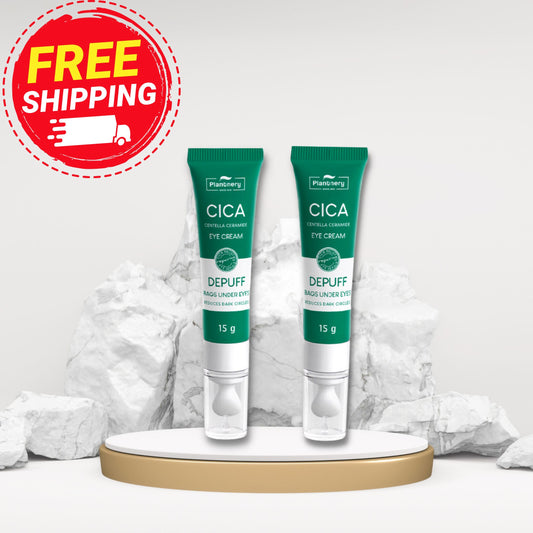 Plantnery Cica Centella Ceramide Eye Cream (DUO SET)