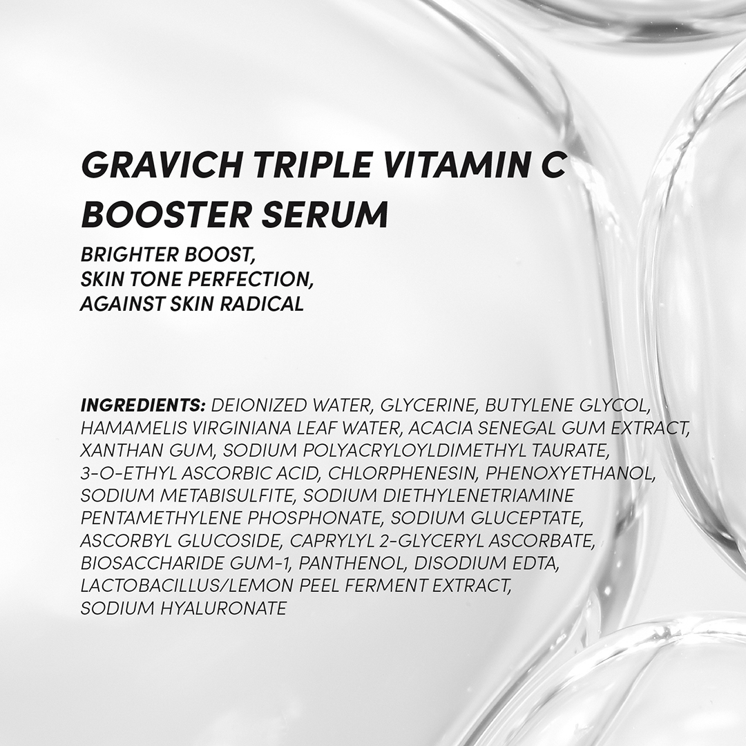 Vitamin C Booster Serum - Gravich Triple | Riofi Shop